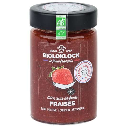 100% issus de fruit fraises bio - 1